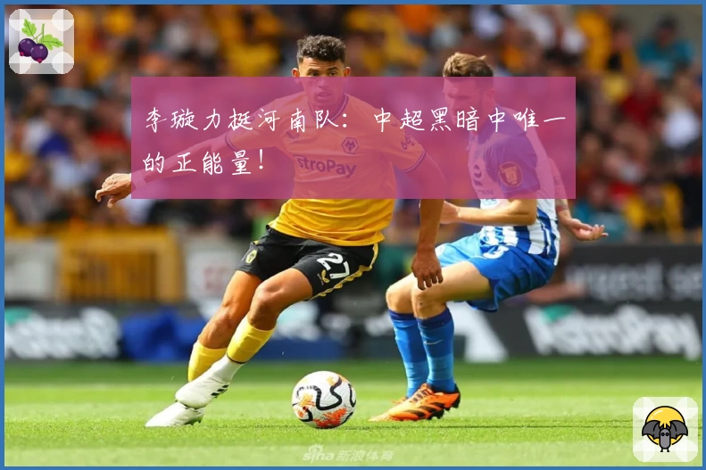 李璇力挺河南队：中超黑暗中唯一的正能量！